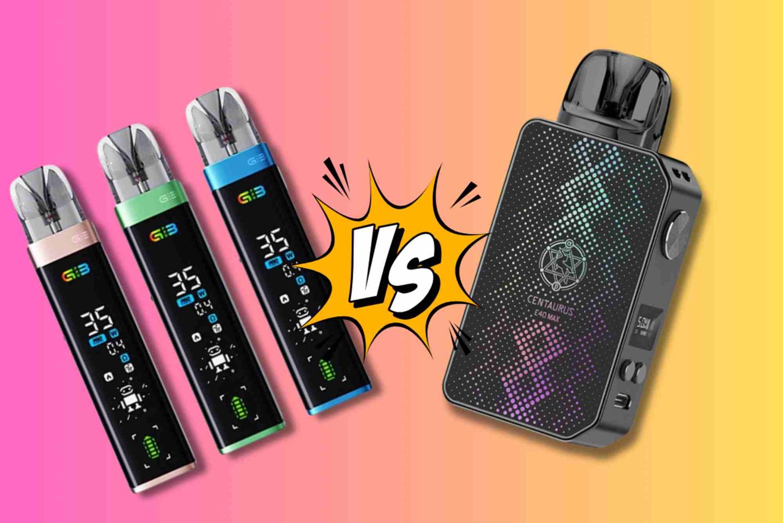 Caliburn VS Novo VS Luxe