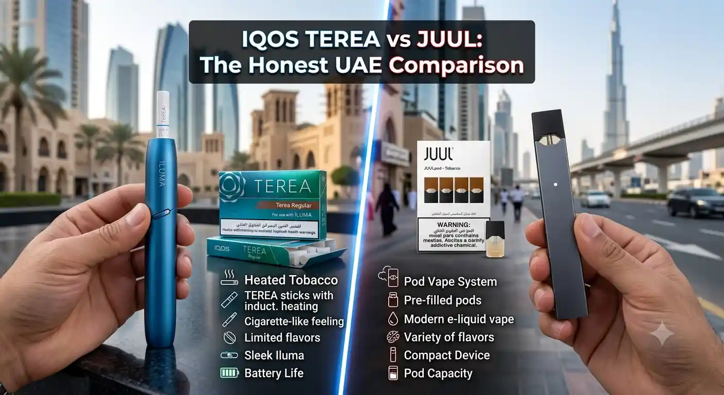 IQOS TEREA vs JUUL